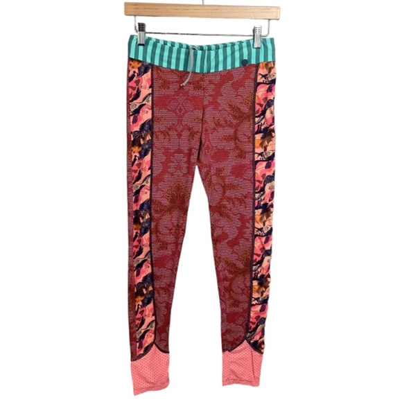 Maaji  Red Rising‎ Ribbons Pants size small - Picture 7 of 12